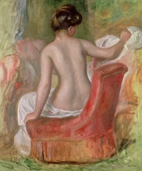 Desnudo en un sillón, 1900